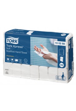 100288 Tork Xpress® листовые полотенца сложения Multifold мягкие