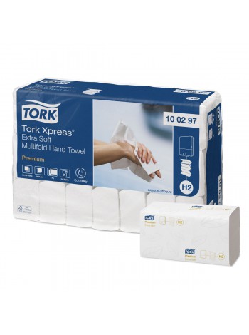 100297 Tork Xpress® листовые полотенца сложения Multifold ультрамягкие