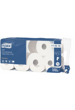 110316 Tork туалетная бумага в стандартных рулончиках ультрамягкая                                         