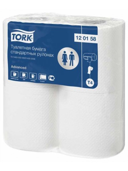 120158 Tork туалетная бумага в стандартных рулонах