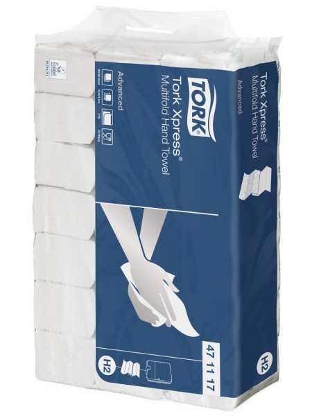 471117 Tork Xpress® листовые полотенца сложения Multifold
