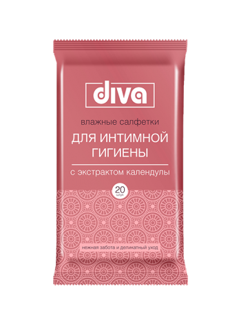 DIVA intimate №20 для интимной гигиены с экстрактом календулы