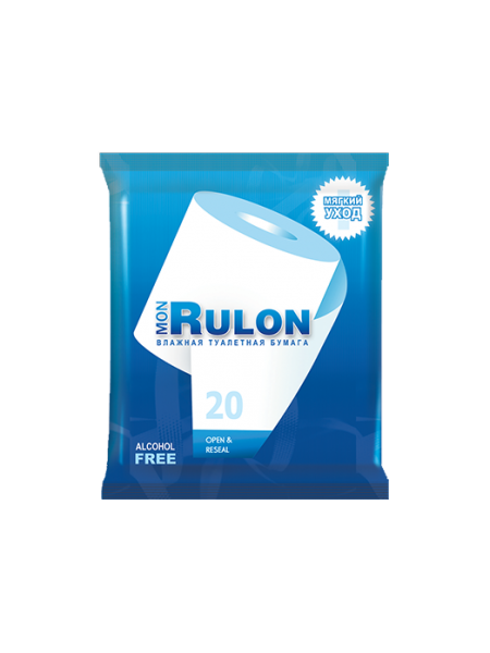 Mon Rulon №20 влажная туалетная бумага