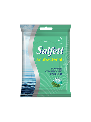 Salfeti Antibacterial №20 влажные салфетки антибактериальные