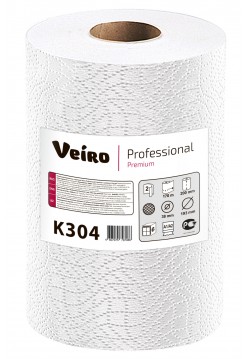 K304 Полотенца бумажные в рулонах Veiro Professional Premium