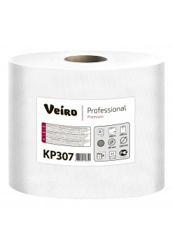 KP307 Полотенца бумажные в рулонах с центральной вытяжкой Veiro Professional Premium