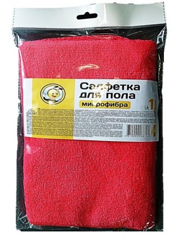 Салфетка для пола "Жу-Жу", микрофибра, 50*60 см., 1 шт/уп