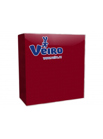 Салфетки бумажные "Veiro", 1сл., интенсивного цвета, 50 л,  г.Сыктывкар 
