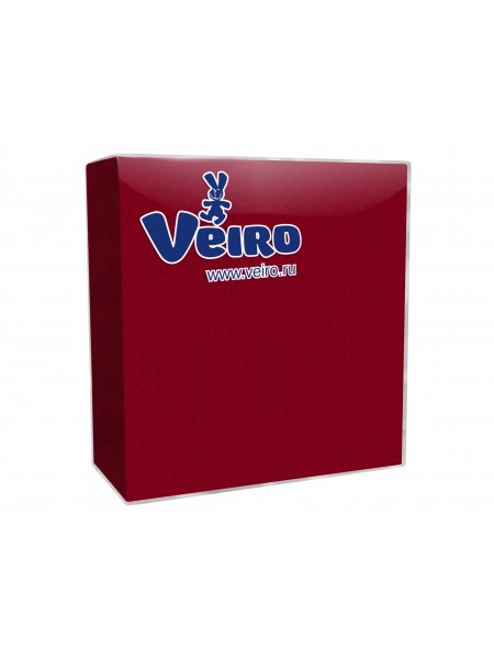 Салфетки бумажные "Veiro", 1сл., интенсивного цвета, 50 л,  г.Сыктывкар 