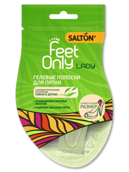 Гелевые полоски для пятки Salton FeetOnly Lady 