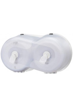 294025 Tork SmartOne двойной диспенсер для т.бумаги в мини рулонах белый       