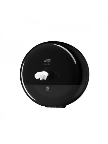  Tork SmartOne диспенсер для туалетной бумаги в мини рулонах черный
