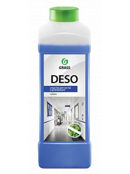 Grass "Deso" Моющее средство с дезинфицирующим эффектом (флакон 1л) 