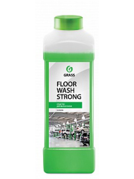 Grass "Floor wash strong" Средство для мытья пола (щелочное) (флакон 1000мл) 