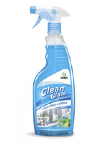 Grass "Clean glass" блеск стекол и зеркал (голубая лагуна) 600мл 