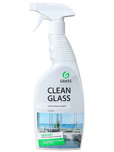 Grass "Clean glass" Очиститель стекол и зеркал (флакон 600мл) 