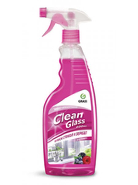 Grass "Clean glass" блеск стекол и зеркал (лесные ягоды) 600мл 